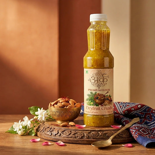 Dryfruit Crush | Original Badam, Kaju, Pista, Kesar Elixir by अर्क (750 ml)