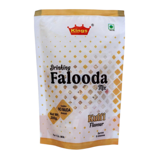 Drinking Falooda Mix | Kulfi Flavour with Corn Vermicelli (No Maida) | 200gm