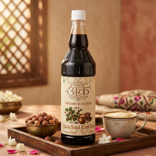 Hazelnut Coffee Syrup | Gourmet Coffee Elixir by अर्क (750ml)