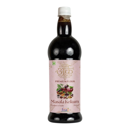 Masala Kokum Mocktail Syrup | Authentic Spiced Kokum Elixir by अर्क (750ml)