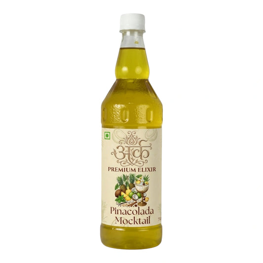Pinacolada Mocktail Syrup | Tropical Pineapple & Coconut Elixir by अर्क (750ml)